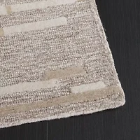 Martha Stewart Danica Stripe Hand Tufted Indoor Rectangular Area Rug