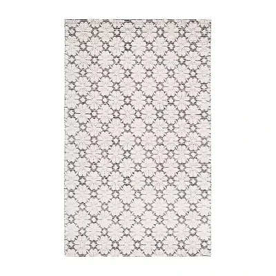 Martha Stewart Rana Floral Woven 36" X 60" Indoor Rectangular Accent Rug