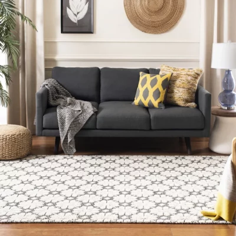 Martha Stewart Rana Floral Woven Indoor Rectangular Area Rug