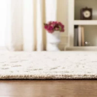 Martha Stewart Ella Medallion Hand Tufted 6' X 6' Indoor Round Area Rug