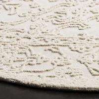 Martha Stewart Ella Medallion Hand Tufted 6' X 6' Indoor Round Area Rug