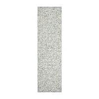 Martha Stewart Jada Floral Hand Tufted 27" X 96" Indoor Rectangular Runner