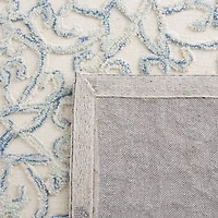 Martha Stewart Jada Floral Hand Tufted 27" X 96" Indoor Rectangular Runner