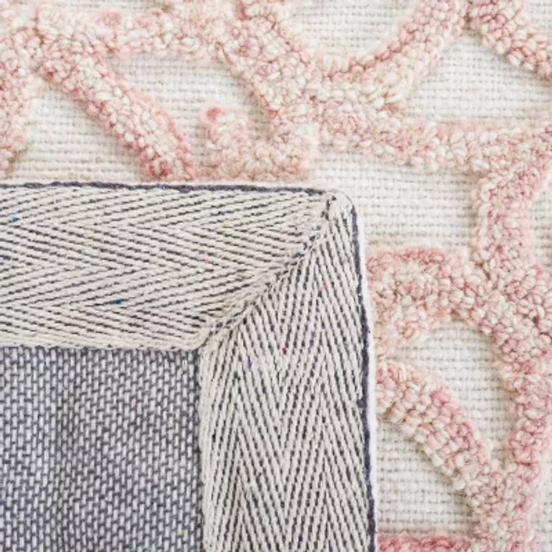 Martha Stewart Jada Floral Hand Tufted 36" X 60" Indoor Rectangular Accent Rug