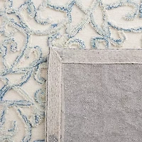 Martha Stewart Jada Floral Hand Tufted Indoor Rectangular Area Rug