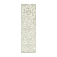 Martha Stewart Nora Medallion Hand Tufted Indoor Rectangular Accent Rug