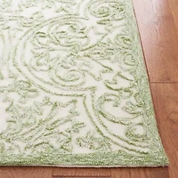 Martha Stewart Nora Medallion Hand Tufted Indoor Rectangular Accent Rug
