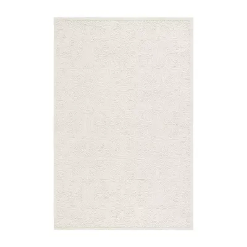 Martha Stewart Nora Medallion Hand Tufted Indoor Rectangular Accent Rug