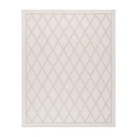 Martha Stewart Kalli Bordered Washable Outdoor Rectangular Area Rug