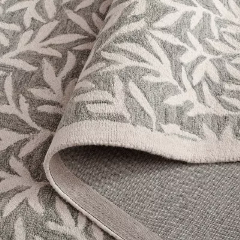 Martha Stewart Anna Floral Hand Tufted Indoor Rectangular Area Rug