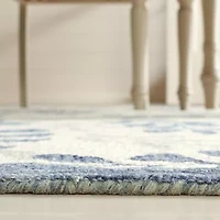 Martha Stewart Cora Floral Hand Tufted Indoor Rectangular Area Rug