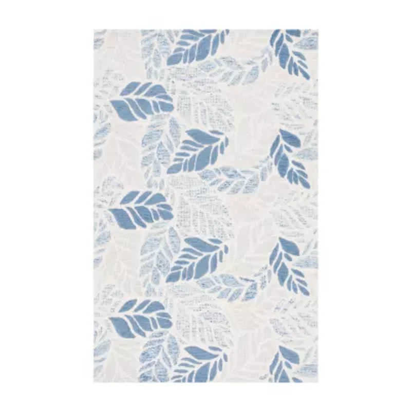 Martha Stewart Finn Floral Hand Tufted 36" X 60" Indoor Rectangular Accent Rug