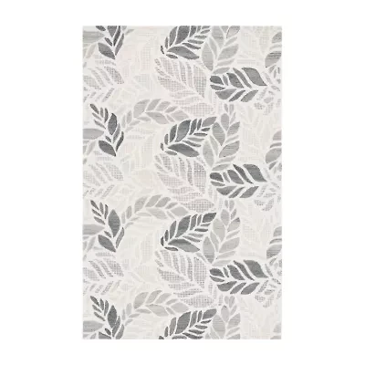 Martha Stewart Finn Floral Hand Tufted 36" X 60" Indoor Rectangular Accent Rug
