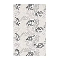 Martha Stewart Finn Floral Hand Tufted 36" X 60" Indoor Rectangular Accent Rug