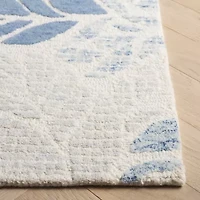 Martha Stewart Finn Floral Hand Tufted 36" X 60" Indoor Rectangular Accent Rug