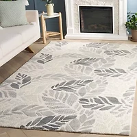 Martha Stewart Finn Floral Hand Tufted 36" X 60" Indoor Rectangular Accent Rug