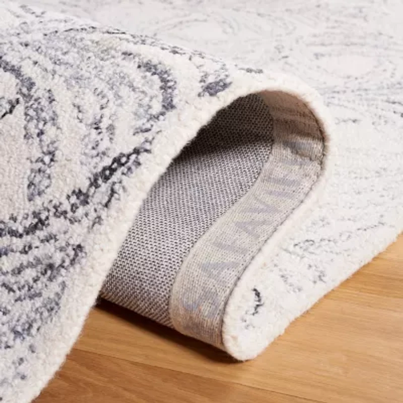 Martha Stewart Joy Floral Hand Tufted Indoor Rectangular Area Rug