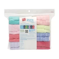 Hanes Pure Comfort Microfiber Little & Big Kid Girls 8 Pack Brief Panty Gupsyb