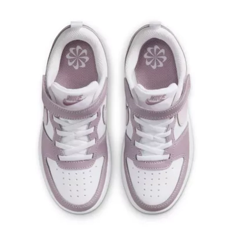 Nike Court Borough Low Little Kid Girls Sneakers