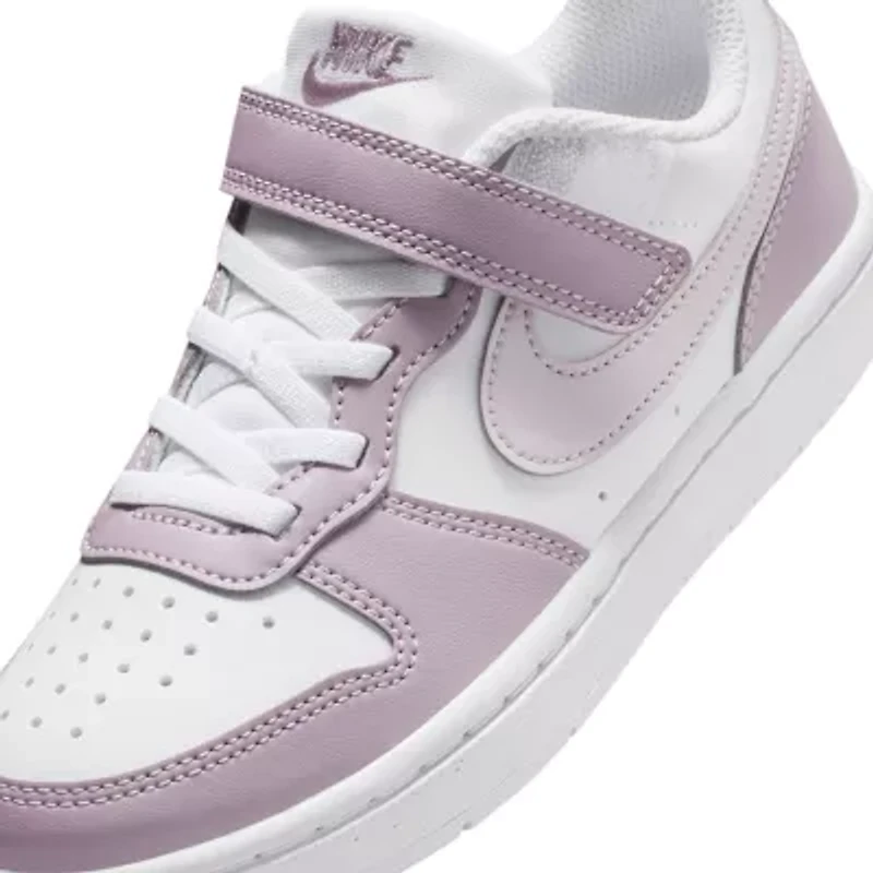 Nike Court Borough Low Little Kid Girls Sneakers