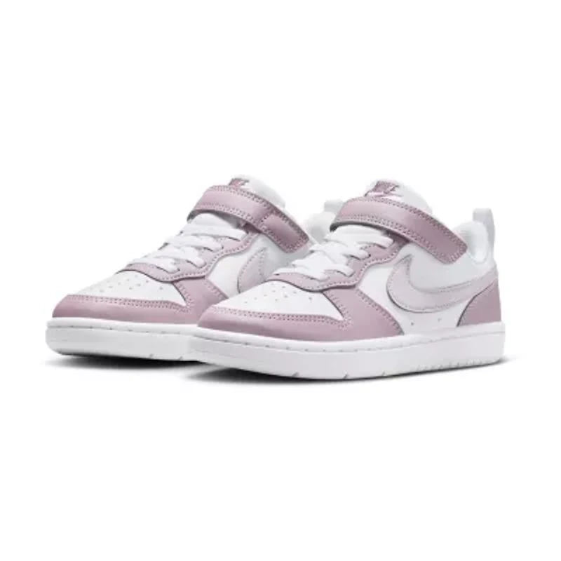 Nike Court Borough Low Little Kid Girls Sneakers