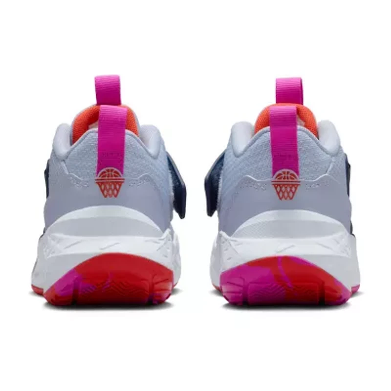 Nike Team Hustle Little Kid Girls Running Shoes