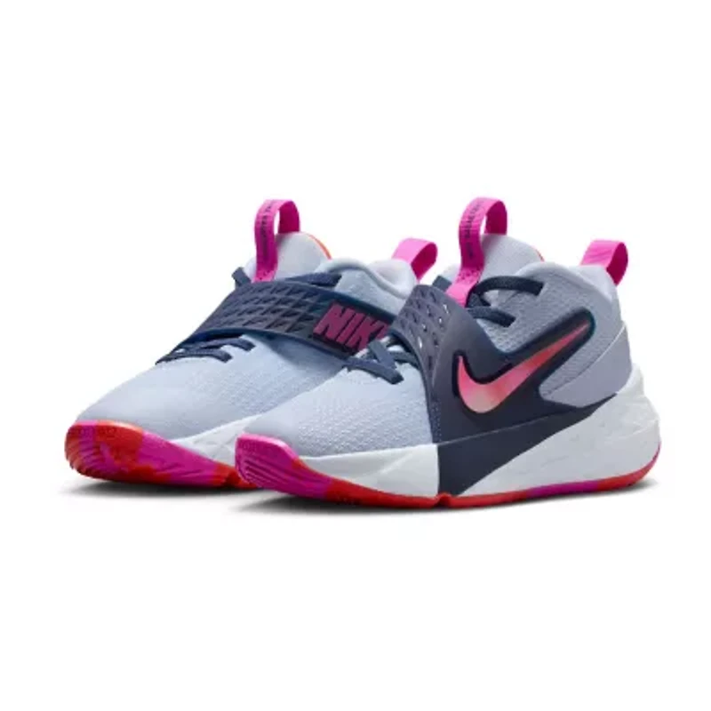 Nike Team Hustle Little Kid Girls Running Shoes