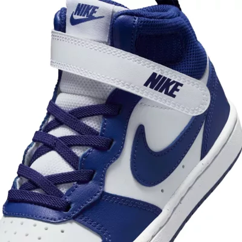 Nike Court Borough Mid 2 Little Kid Unisex Sneakers