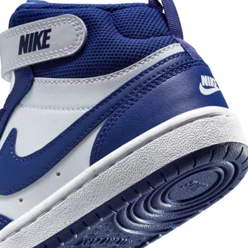 Nike Court Borough Mid 2 Little Kid Unisex Sneakers