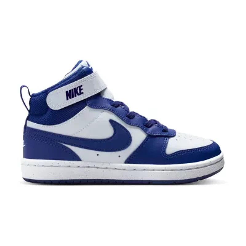 Nike Court Borough Mid 2 Little Kid Unisex Sneakers