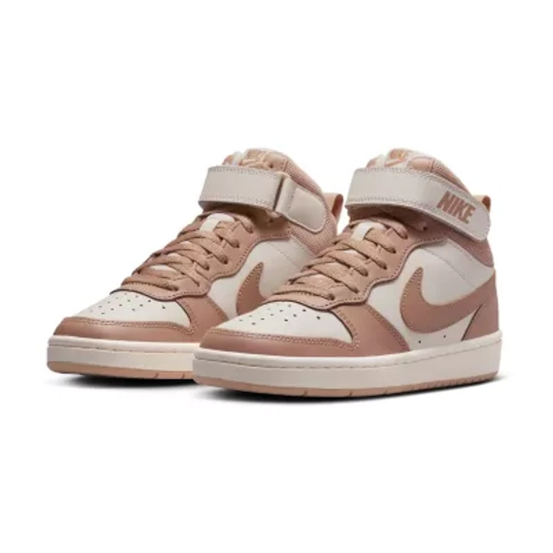 Nike Court Borough Mid Big Kid Unisex Sneakers
