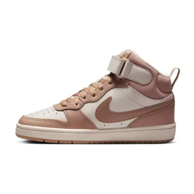 Nike Court Borough Mid Big Kid Unisex Sneakers