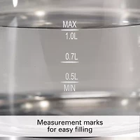 Hamilton Beach Compact Glass Kettle