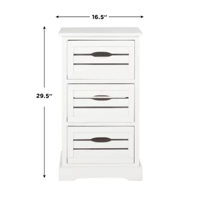 Regina 3-Drawer Cabinet