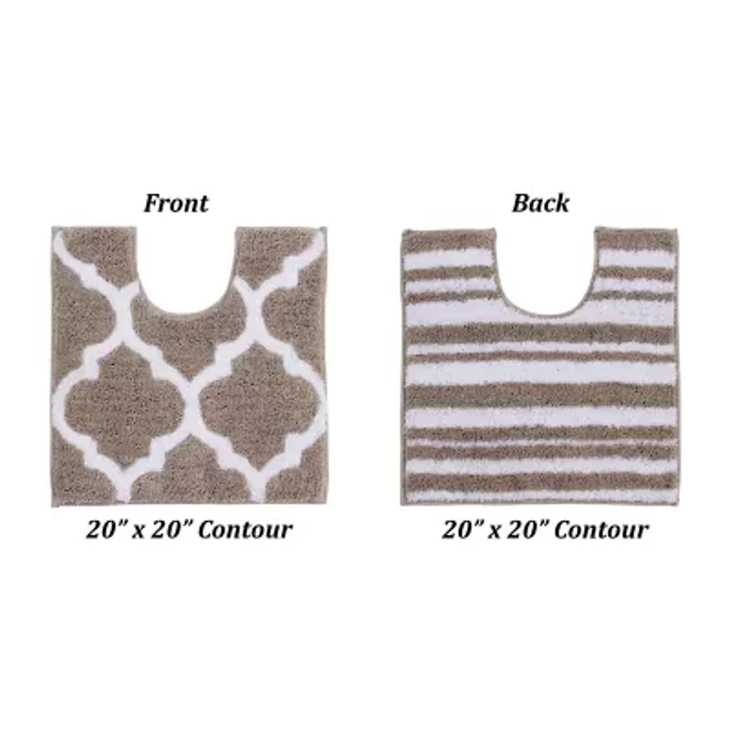 Better Trends Marrakesh Tufted Bath Contour Rug