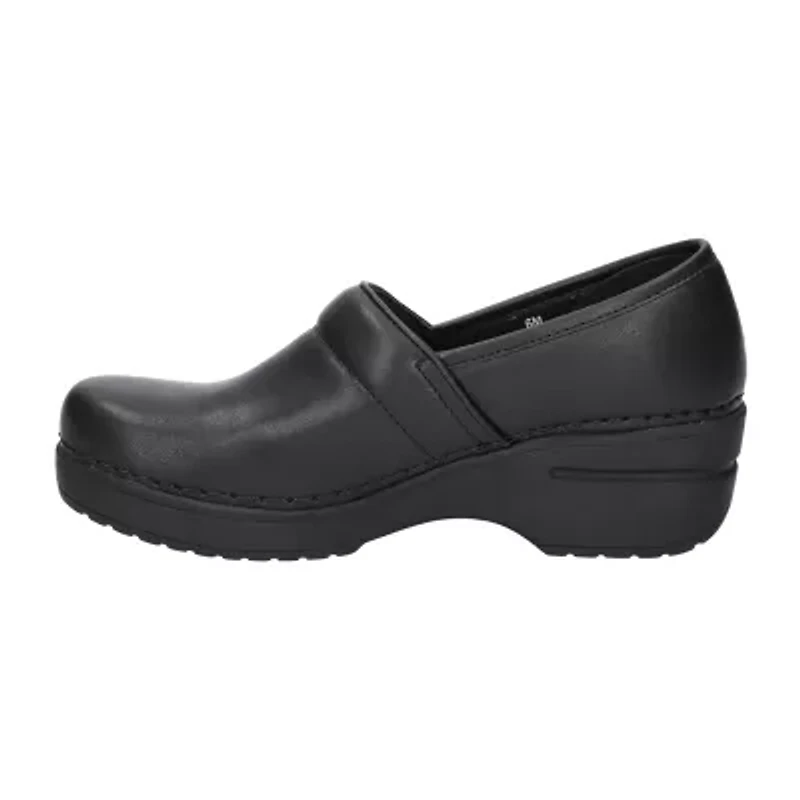 Easy Works By Street Lead Womens Round Closed Toe Work Shoes