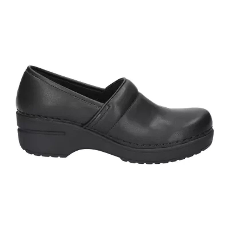 Easy Works By Street Lead Womens Round Closed Toe Work Shoes