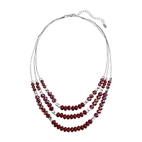 Mixit Womens Hypoallergenic 18 Inch Beaded Necklace