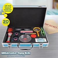Ryan's World Toy Ultimate Spy Kit Briefcase with Flashlight Spy Glasses Secret Service Gear