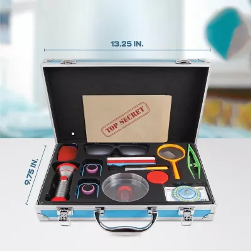 Ryan's World Toy Ultimate Spy Kit Briefcase with Flashlight Spy Glasses Secret Service Gear
