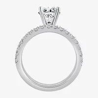 2  CT. T.W. Lab-Grown (F / VS2) Diamond Round Solitaire Bridal Set 10K or 14K Gold