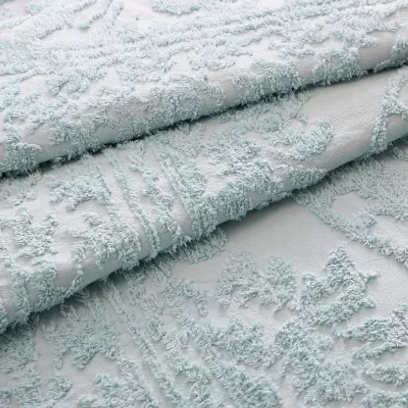 Beatrice Home Fashions Medallion Embellished Bedspread