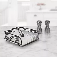 Spectrum Diversified Scroll Weighted Napkin Holder