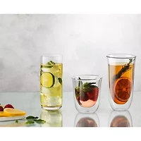 Joyjolt Javaah Double Wall Insulated Glasses - 2 Oz - Set Of 4 Espresso Cup
