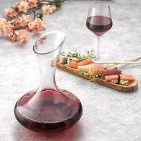 Joyjolt Lancia Crystal Wine - 54 Oz Lead Free Decanter