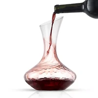 Joyjolt Lancia Crystal Wine - 54 Oz Lead Free Decanter