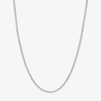 Diamond Addiction (G-H / Si2-I1) Womens 6 CT. T.W. Lab Grown White 14K  Gold Tennis Necklaces