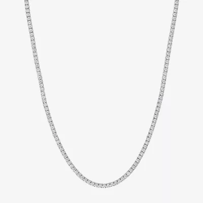 Diamond Addiction 10 CT.T.W. (G-H / Si2-I1) Lab Grown Tennis Necklace 14K Gold