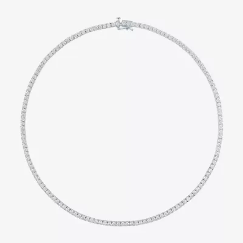 Diamond Addiction 10 CT.T.W. (G-H / Si2-I1) Lab Grown Tennis Necklace 14K Gold
