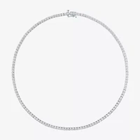Diamond Addiction 10 CT.T.W. (G-H / Si2-I1) Lab Grown Tennis Necklace 14K Gold